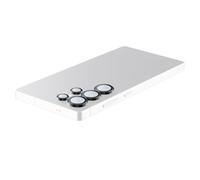 Cellularline - Camera Lens Ring - Compatibile con Galaxy S25 Ultra - Vetri Temperati per la Protezione delle Lenti della Fotocamera - Qualità inalterata - Sottili - Trasparenti