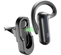 cellularline | CAR FLAT | Auricolare Bluetooth Mono con Supporto Auto da Bocchet