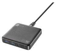 Cellularline Carica batterie Achusbgan4pd65wk Nero