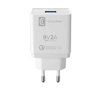CELLULARLINE CARICABATTERIA USB-C KIT DA 18W, BIANCO