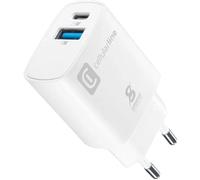 Cellularline Caricabatterie ACHSM2USBPD25WSMLW Bianco