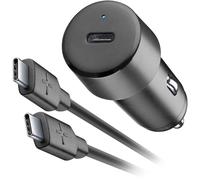Cellularline Caricabatterie da auto PLOOS - AUTO KIT USB-C TO USB-C 20W Plcbrkitctoc20wk