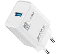Cellularline Samsung Caricabatterie veloce per dispositivi a carica adattiva Bianco