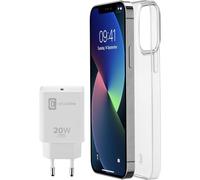 Cellularline - Caricabatterie da Rete - Kit di accessori per la ricarica e la protezione di iPhone