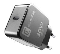 Cellularline - Caricatore Da Rete Achgoousbcpd30wk-nero CELLULARLINE