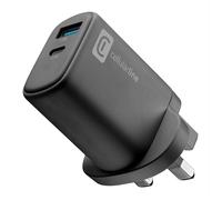Cellularline - Caricabatterie Multipresa Usb 45w - Spina Uk-nero CELLULARLINE