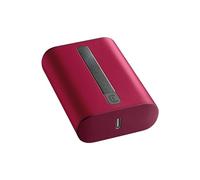 Cellularline Power Bank THUNDER 10000 Caricabatterie portatile extra compatto Rosso