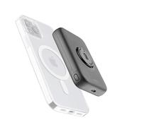 Cellularline Wireless Power Bank MAG 5000 Caricabatterie portatile compatibile con MagSafe Nero