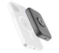 Cellularline Wireless Power Bank MAG 5000 Caricabatterie portatile compatibile con MagSafe Nero