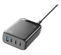 Cellularline Multipower Desk GaN Auricolare, Computer portatile, Smartphone, Tablet Nero AC Ricarica rapida Interno