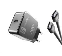 Cellularline - Caricatore Da Rete Achgookitc2cpd30wk-nero CELLULARLINE