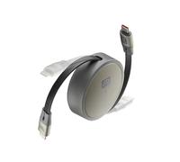 Cellularline Cavo USB-C/USB-C Retraibile