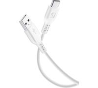 cellularline Cavo Dable USB A/USB-C da USB a USB-C da 1,2 m per ricarica e sincronizzazione dati - bianco
