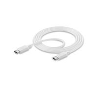Cellularline Cavo dati e ricarica USB Maschio / Maschio Lunghezza 1.2 mt colore Bianco - USBDATACUSBCCW