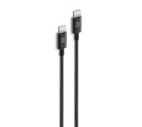 Cellular Line Cavo Telato 150 cm USB-C to USB-C USBDATABRCTOC15K Nero