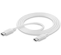 Cellularline - Usbdatacusbcctabw Cavi Dati-usb-c To Usb-c Cable-bianco CELLULARLINE