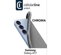 CELLULARLINE Custodia in gomma, COVER per Galaxy A17 ,Nero