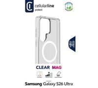 CELLULARLINE Clear Mag COVER MAGSAFE per Galaxy S26 ultra, Trasparente