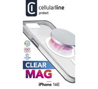 CELLULARLINE Clear Strong, COVER per Apple iPhone 16e ,Trasparente