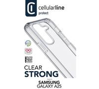 Cellularline Clear Strong - Galaxy A25 5G Custodia rigida con bordi in Cellularline