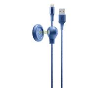 Cellularline - Usbdatabutmfi1mb Cavo Usb-da Comodino-blu CELLULARLINE
