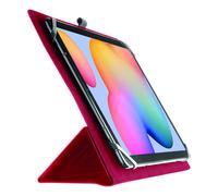 Cellularline - Click Case- Custodia per Tablet con Retro Pieghevole - Funzione Stand - Per Display Tablet Fino a 10,5" - Rosso