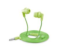 cellularline Cricket - Auricolare in-ear con microfono e pulsante di risposta c, colore: Verde