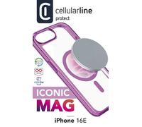 Cellularline Custodia iPhone 16e/17e Iconic Mag Rosa