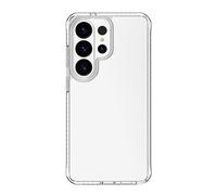 cellularline custodia Ultra Strong per Samsung Galaxy S26 Ultra con bordi antiurto, camere d’aria, bordi rialzati per fotocamera e display, anti ingiallimento, antibatterica Trasparente