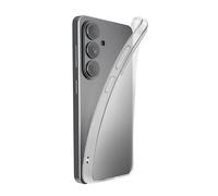 cellularline custodia ultrasottile Fine per Samsung Galaxy S26 in gomma morbida, aderente, protegge da graffi e piccoli urti, copre bordi tasti e connettori trasparente