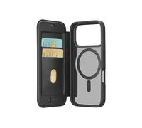 Cellularline - Custodia A Libro Daily Mag Per iPhone 17 Pro Max-nero, Trasparente CELLULARLINE