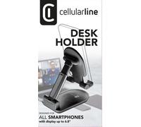 Cellularline Desk Holder - Universale per Smartphone e Tablet Supporto da tavolo pieghevole per smartphone e tablet - Nouvo