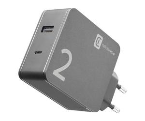 Cellularline Duo Charger - MacBook and iPhone Cellularline