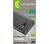Cellularline - Pbfast01pd20000k-nero CELLULARLINE