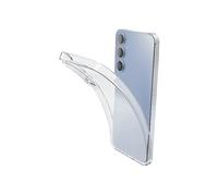 Cellularline Fine - Galaxy S25 FE Cover in gomma morbida ultra sottile e trasparente Cellularline