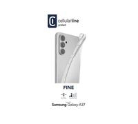 Cellularline Fine - Galaxy A37 Cover in gomma morbida ultra sottile e trasparente