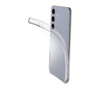 Cellularline Cover Fine - Galaxy S25+ - Gomma morbida ultra sottile trasparente