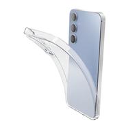 Cellularline Fine - Galaxy S25 FE Cover in gomma morbida ultra sottile e trasparente Cellularline