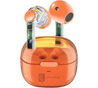 cellularline | FINE Trasparente | Auricolari Bluetooth TWS Wireless In-Ear a Capsula con Custodia di Ricarica - Play time di 3,5 ore - Ricarica 4 volte - Controlli touch e Auto Pairing