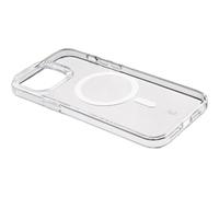 Cellularline Gloss Mag - iPhone 14 Pro Custodia con magneti per la ricarica e l’aggancio all’alimentatore MagSafe Trasparente
