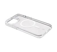 Cellularline Gloss Mag - iPhone 14 Custodia con magneti per la ricarica e l’aggancio all’alimentatore MagSafe Trasparente