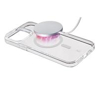 cellularline - Gloss Mag - iPhone 15 - Custodia con Magneti per la Ricarica e L’aggancio All’alimentatore MagSafe - Trasparente