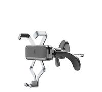 Cellularline Slide Fit - Universal Supporto smartphone da auto con sistema di inserimento facilitato Nero