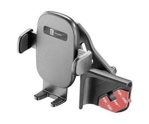 cellularline | Hug Screen - Tesla Car Holder - Supporto Smartphone da Auto Universale per Tesla - Nero