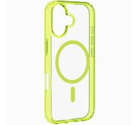 Cellularline Iconic Mag - iPhone 17 Custodia trasparente con bordi colorati compatibile con ecosistema Magsafe