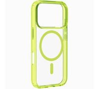 cellularline - Iconic Mag - Custodia trasparente iphone 17 Pro Max - Bordi Colorati - Ring magnetico colorato - Compatibile con ecosistema Magsafe