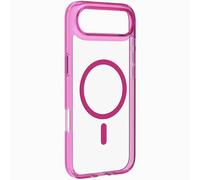 Cellularline Iconic Mag - iPhone Air Custodia trasparente con bordi colorati compatibile con ecosistema Magsafe
