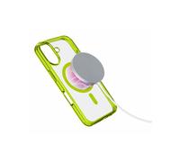 CELLULARLINE Custodia Iconic Mag, COVER MAGSAFE per Apple iPhone 16 ,Lime