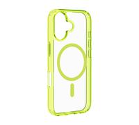 Cellularline Iconic Mag - iPhone 17 Custodia trasparente con bordi colorati compatibile con ecosistema Magsafe