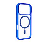 Cellularline Iconic Mag - iPhone 17 Pro Custodia trasparente con bordi colorati compatibile con ecosistema Magsafe